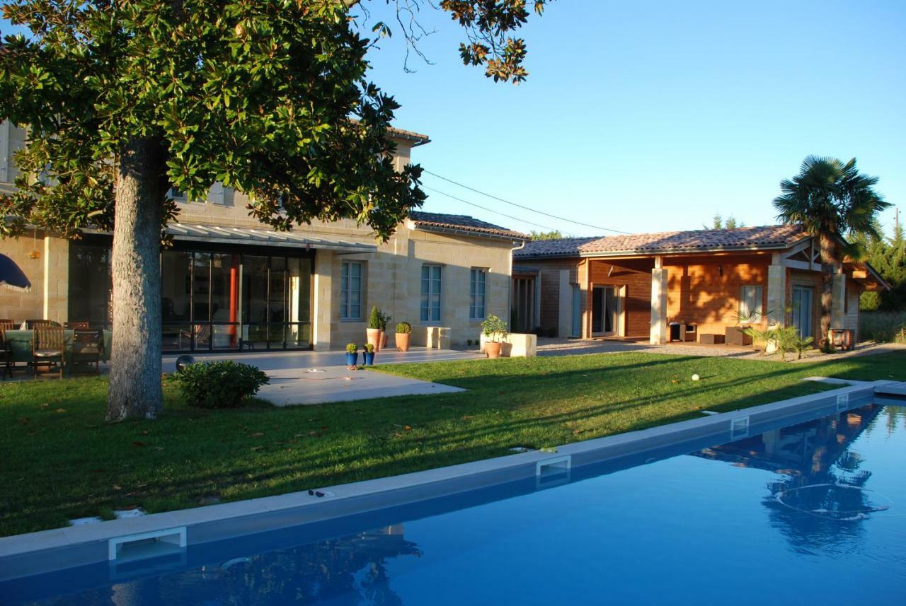 Les Ambeles Bed and Breakfast Saint-Magne-de-Castillon Eksteriør billede