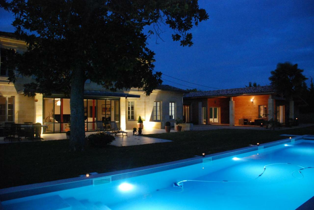 Les Ambeles Bed and Breakfast Saint-Magne-de-Castillon Eksteriør billede