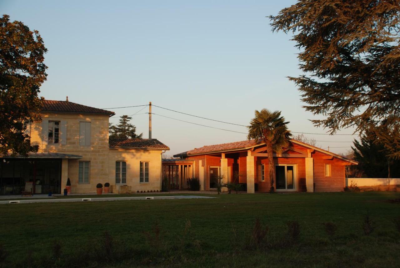 Les Ambeles Bed and Breakfast Saint-Magne-de-Castillon Eksteriør billede