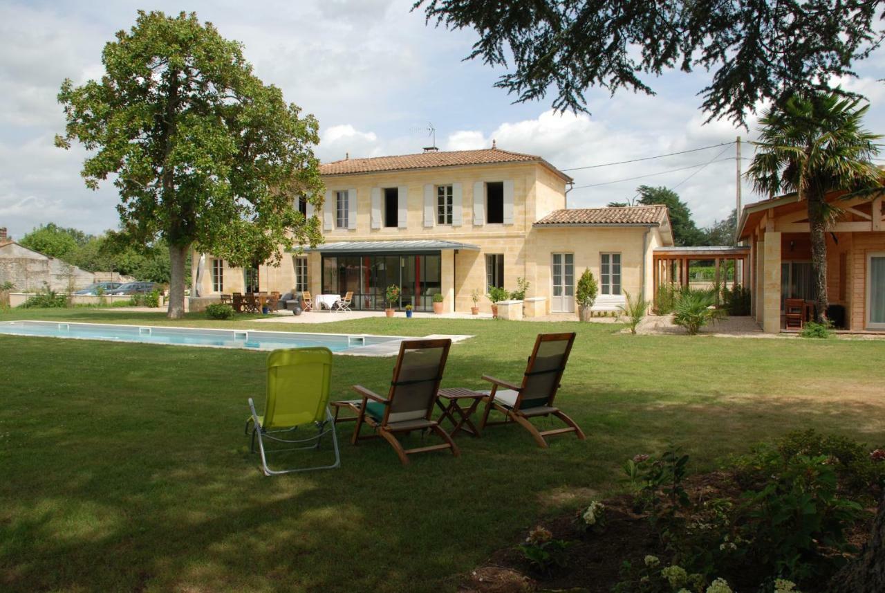 Les Ambeles Bed and Breakfast Saint-Magne-de-Castillon Eksteriør billede