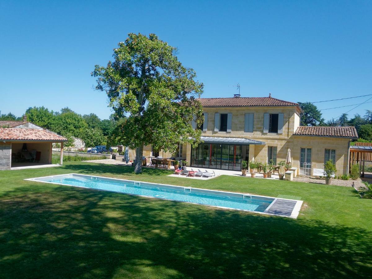Les Ambeles Bed and Breakfast Saint-Magne-de-Castillon Eksteriør billede